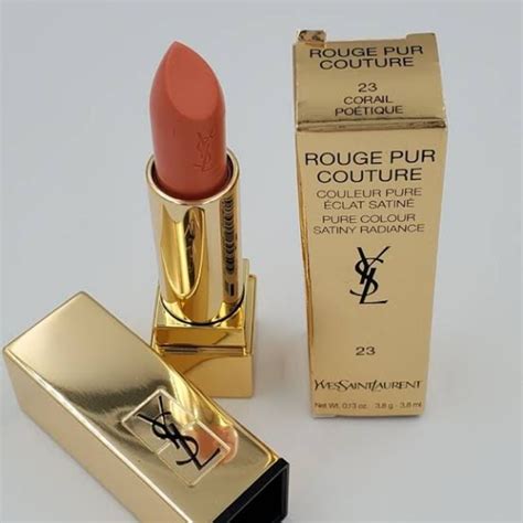 YSL Coral Poetique (23) Rouge Pur Couture SPF15 Lipstick